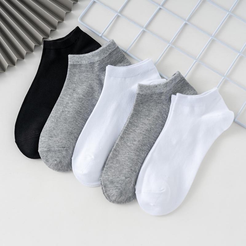 Modal Cotton, Socks Men'S Boat Socks Thin Breathable Solid Color Socks, Business Men'S Socks