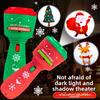 Christmas Toy Projection Flashlight For Kids With Led Light And Visual Development