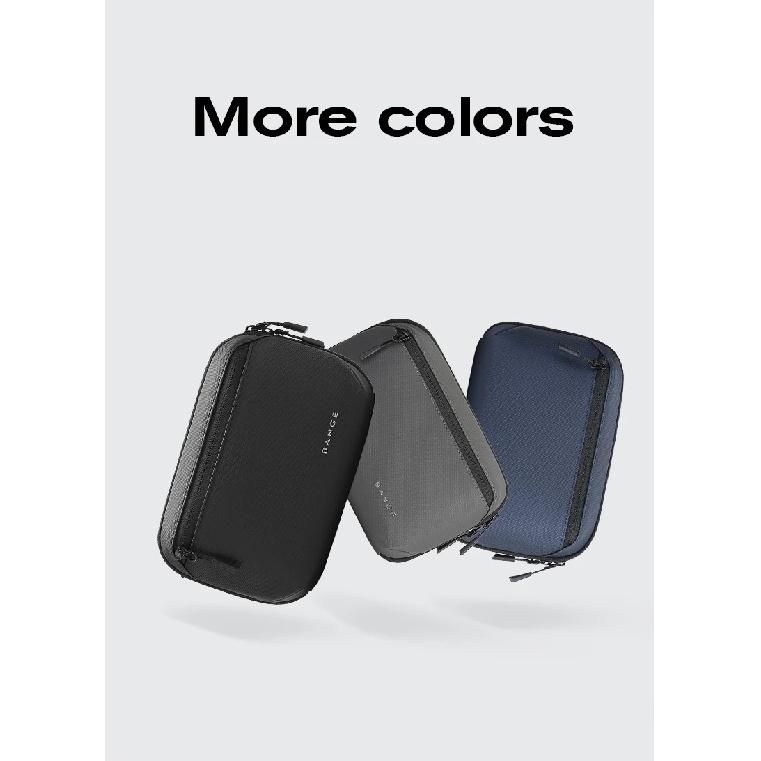 BANGE Travel Electronics Organizer Portable Cord Case Tech Storage Bag Extra Large 3 Layers Universal Carry Cable Bag for Phone