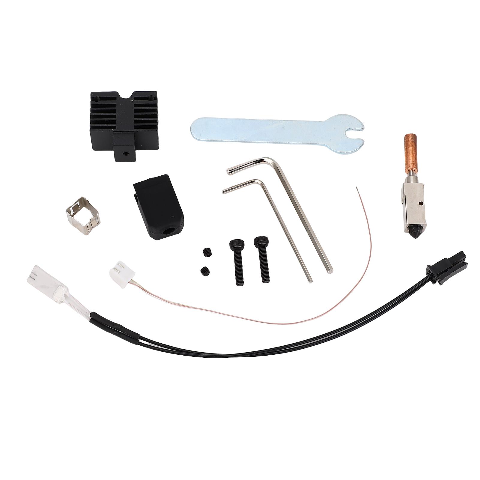Painter Hotend Kit Replacement For Qidi X Plus 3 X Maximum3 X Smart 3 3D Printer 0.4Mm Hardened Steel Nozzle Hot End Parts