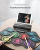 Portable Electronic Hand Roll Drum Kit for Beginners and Children - Foldable Jazz Drum Set