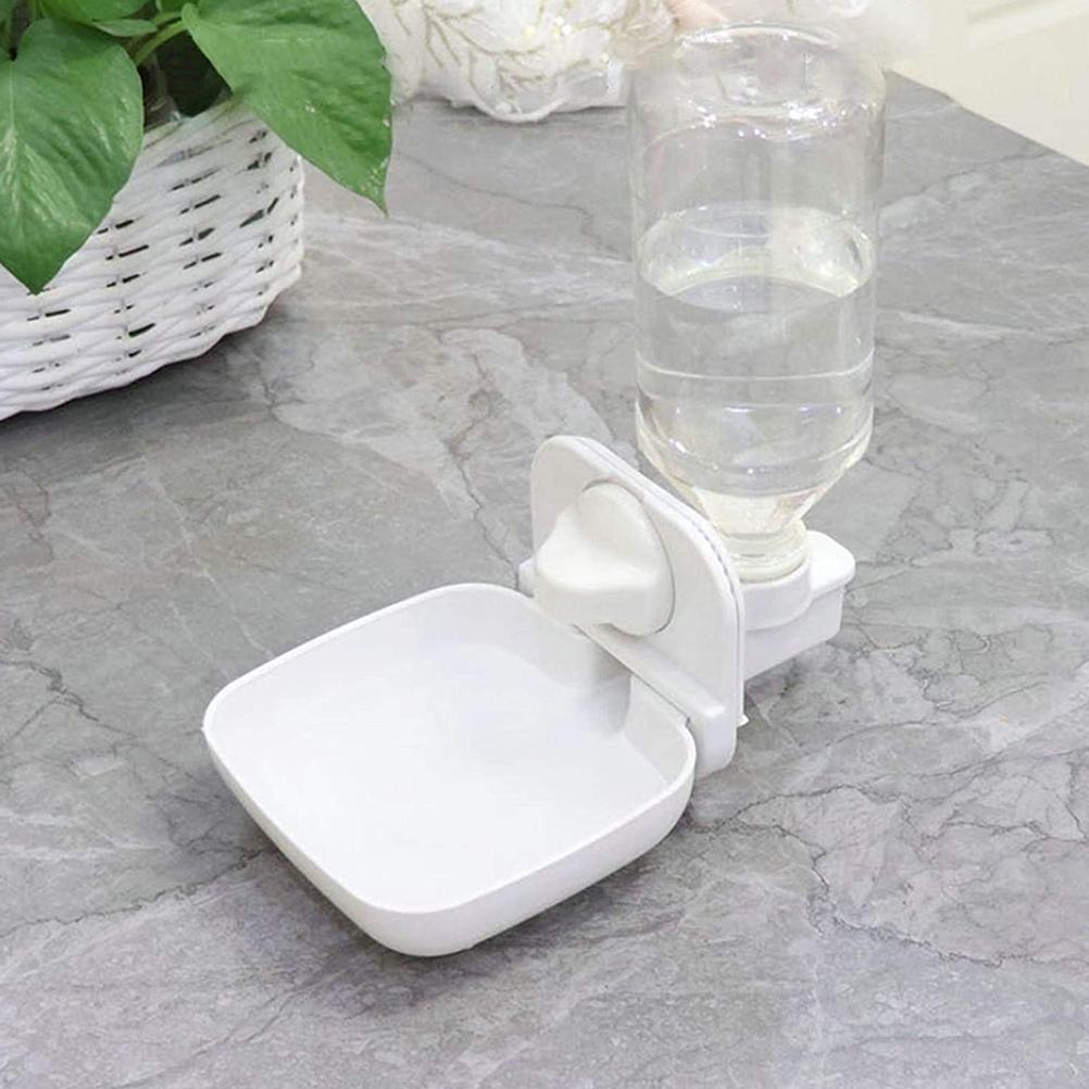 1Pc Durable Plastic Pet Water Bottle Automatic Water Dispenser Hanging Equipment For Supplies Pet Products Water Fountain