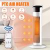 2KW Electric Heater Fan Desktop Heating Warm Air Fan Home Office Wall Air Heater Bathroom Radiator Warmer Fan