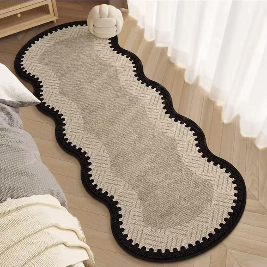 Bedroom Bedside Blanket Light Luxury Crystal Velvet Carpet DirtResistant And Easy To Take Care Of NonSlip Floor Mat Household Absorbent QuickDrying