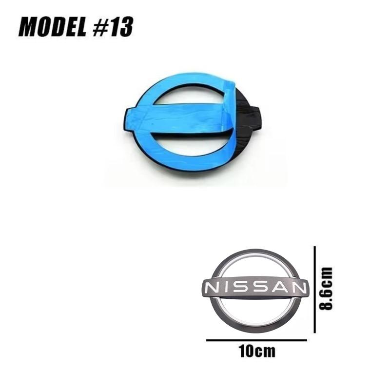 

3D ABS Nissan Logo Car Front Hood Rear Trunk Logo Emblem Badge Stickers For Nissan Trail Note Juke Sentra Patrol Micra Leaf