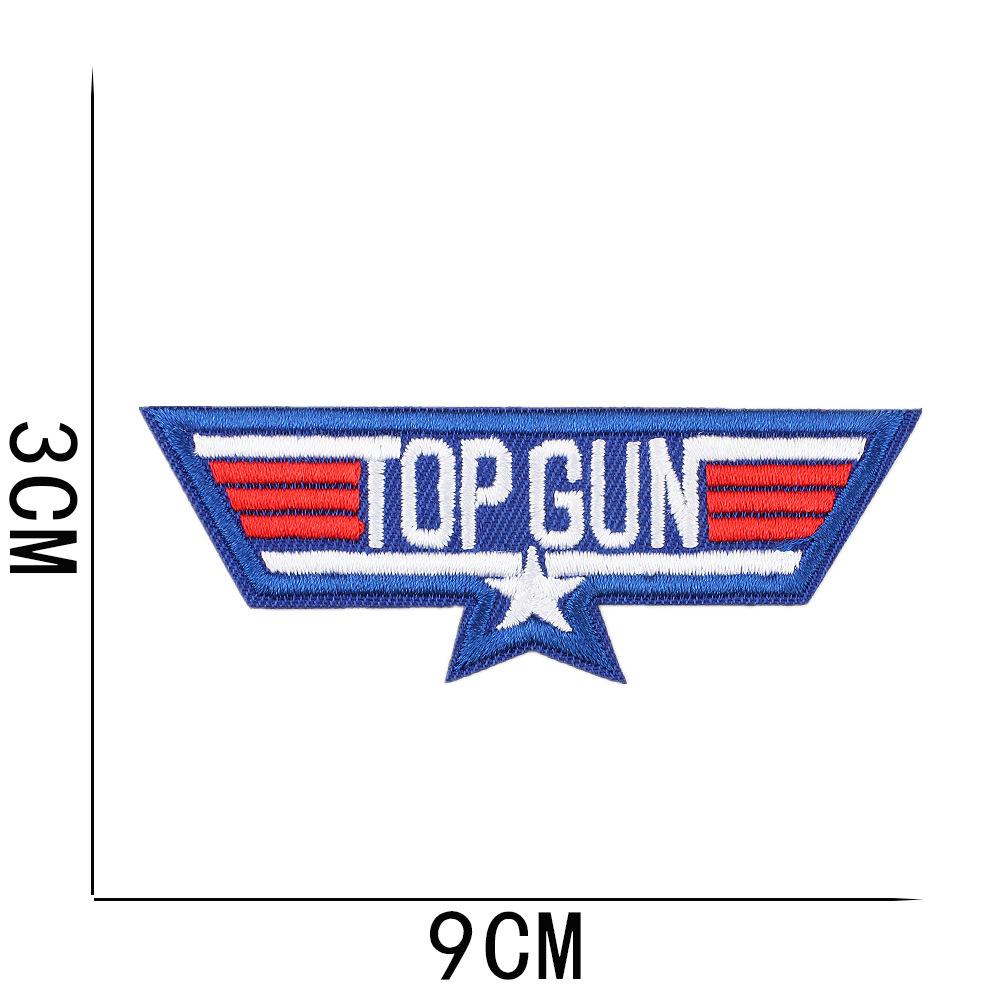 Pilot Clothes Decorative Embroidery Cloth Sticker Computer Embroidery Air Force Velcro Stamp Boy Clothes Armband Patch Sticker