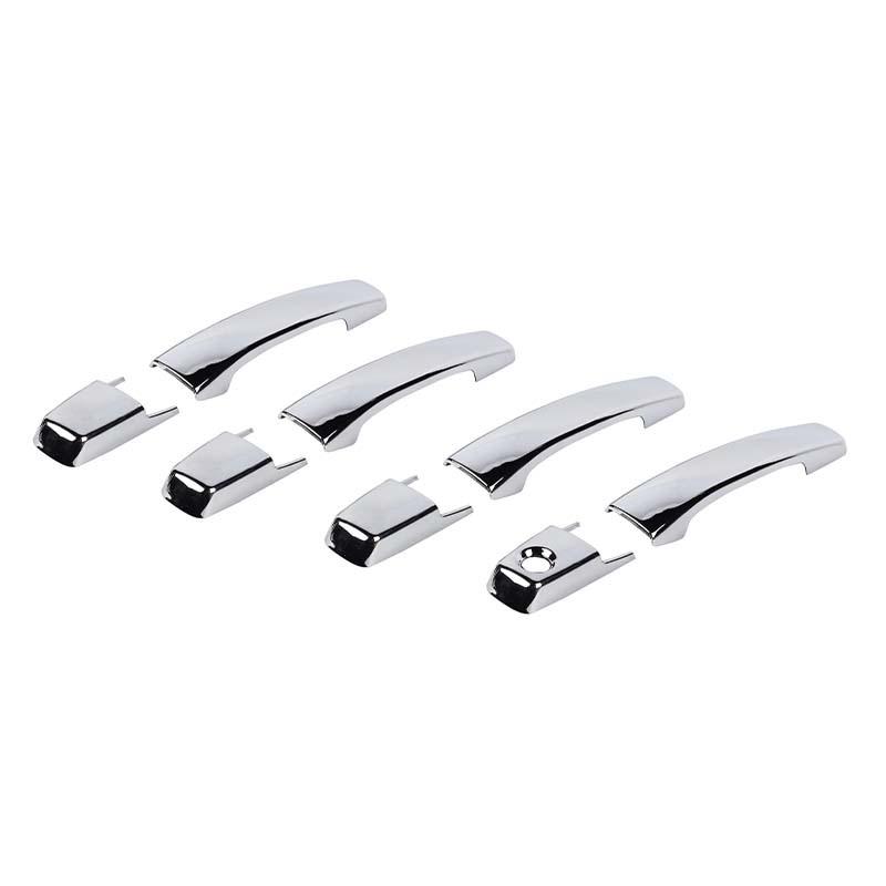 

ABS Накладка-декорация на ручку двери Подходит для Mitsubishi PAJERO 2007-2021 Внешние аксессуары металлик серебряный