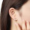 [Bijouholic] Silver 925 Cherry Heart Pearl Earrings