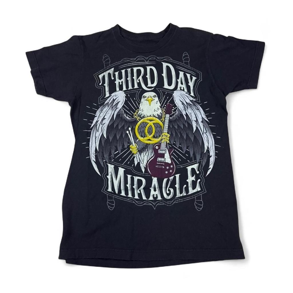 Third Day Miracle Poster Band Shirt Black Concert Unisex S-5XL EM1410