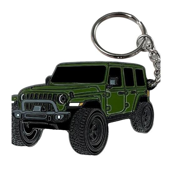 Keychain Pendant, Pickup Truck Shape Portable Keychain, Multiple Colors Great Gift for Off-Road Enthusiasts