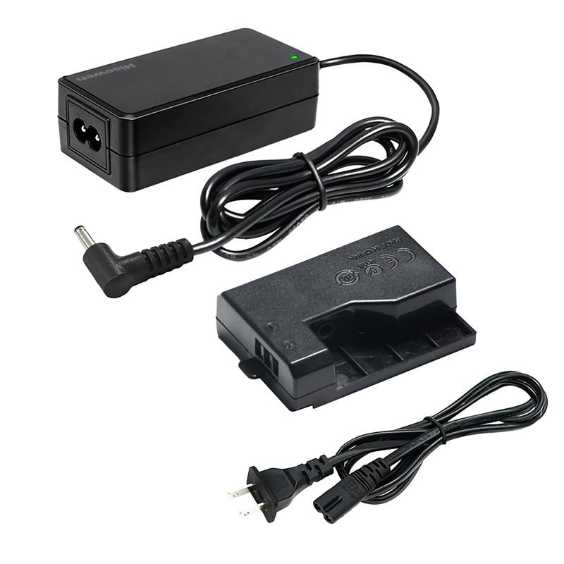 ACK-E10 AC Power Adapter LP-E10 Dummy Battery DR-E10 DC Coupler Kit for Canon Rebel T3 T5 T6 T7 1100D 1200D 1300D 1500D 2000D UK