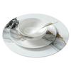 Luxury Minimalist 4-Piece Bone China Dinner Set