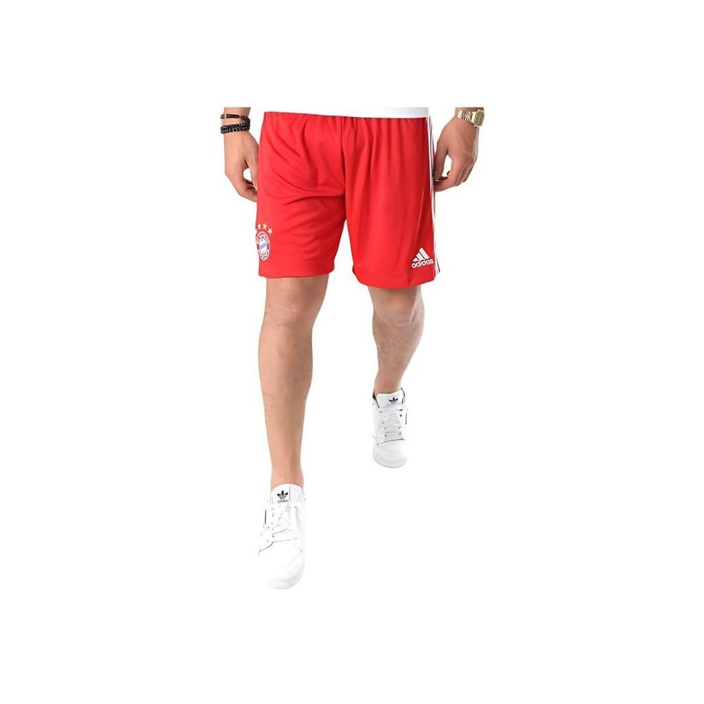 Adidas FC Bayern Home Football Shorts Men Bottoms Red FQ2903