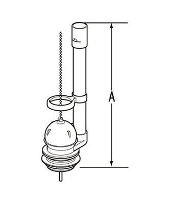 Válvula de Boia INAX para Caixas de Descarga, DTF-811C