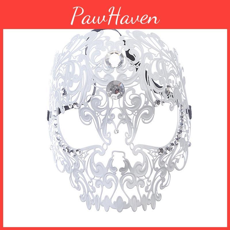 Stylish And Versatile Skull Shield Masquerade Mask For Any Occasion