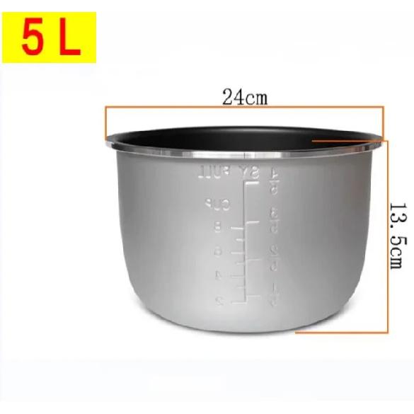 Universal Thickened Double Spray High Pressure Cooker Liner Rice Cooker Inner Bowl 2L/3L/4L/5L/6L Liter Non-stick Pot Liner