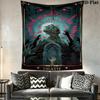 Baldur's Gate Wall Hanging Printed Fabric Blanket Decorative Tapestries for Bedroom Living Room Home Decor