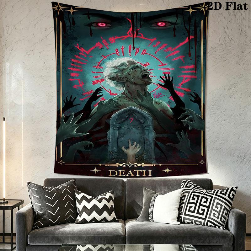 Baldur's Gate Wall Hanging Printed Fabric Blanket Decorative Tapestries for Bedroom Living Room Home Decor