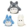 My Neighbor Totoro Fluffy Bean Bags, Set of 3 (Large, Medium, Small) Approximately 10-12cm Tall