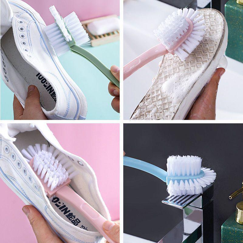 Five-Sided Soft Bristle Shoe Brush - Gentle on Shoes & Clothes, Multipurpose Cleaning, Durable Design, Free Shipping Included
