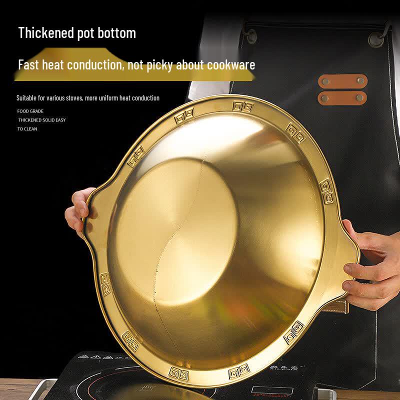 Chang Yuwang Divided Stainless Steel Hot Pot