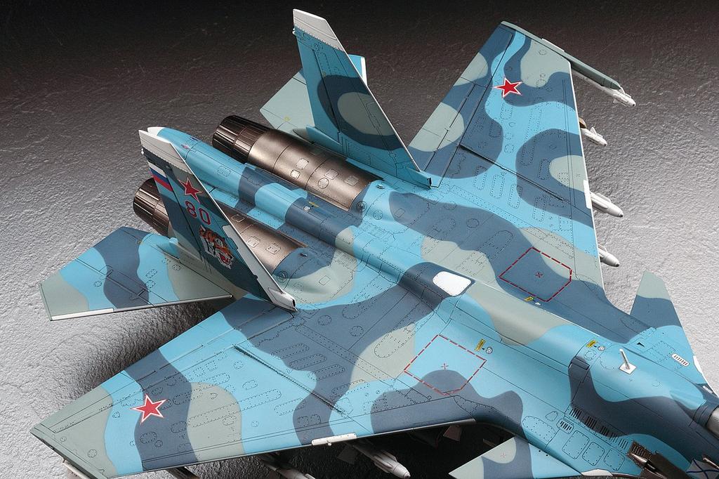 Hasegawa Russian Navy Flanker D Plastic Model E35 1/72 Su-33