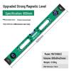 German Menate® High Precision Spirit Level: Industrial-Grade Small Balance & Multifunctional Angle Finder with Aluminum Straight Edge.