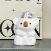 Cute Koala Planter Animal Flower Pot Succulents Balcony Bonsai Decor Tabletop Ornament Desk Decorations for Home Office Garden