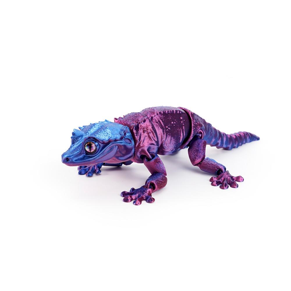

6 Colors 3D Printed Lizard Model PLA Plastic Animal Simulation Model Children s Toy