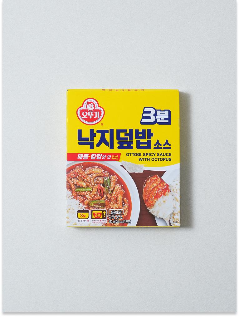 Ottogi 3-Minute Spicy Octopus Deopbap Sauce 1ea