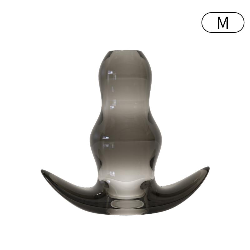 5 Sizes Hollow Anal Plug/Dilator/Dildo Soft Speculum Prostate Massager Butt Plug Set Intimate/Enema Sex Toys For Women Men