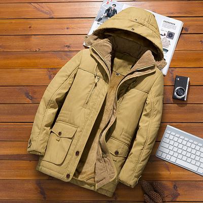 Winter New Style Young Men's Down Jacket, Thickened Fashionable Business Men's Cotton-padded Jacket