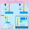 Science Experiment Diy Electromagnetic Rotation Fan With Steam Kit For Kids Educational Fun