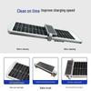 Self-Cleaning Solar Street Light