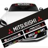 Mitsubishi Windshield and Rear Window Decals for Ralliart ASX, Lancer, Cordia, Pajero, Outlander, Eclipse, Galant, and Montero