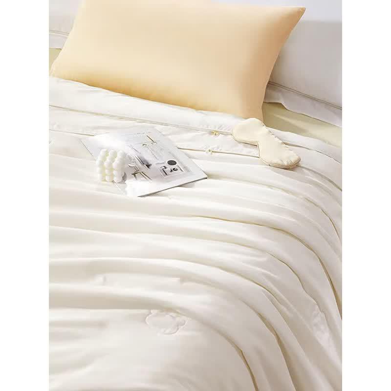 FUANNA Children's 100% Silk All-Season Cotton Duvet