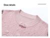 Elegant Lace Trim Women's Thin T-shirt - Spring/Autumn Casual Top for Mothers