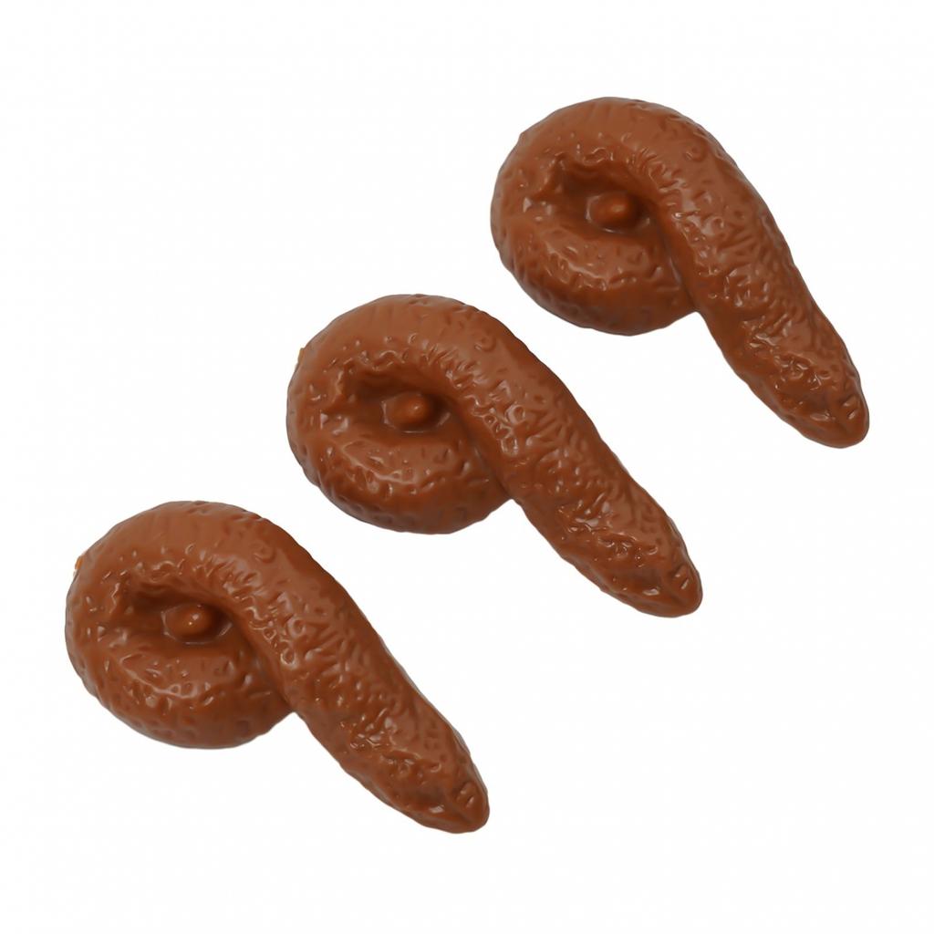 Kit Realistic Poop Mischief Piece Set Tricky Turd 3pcs