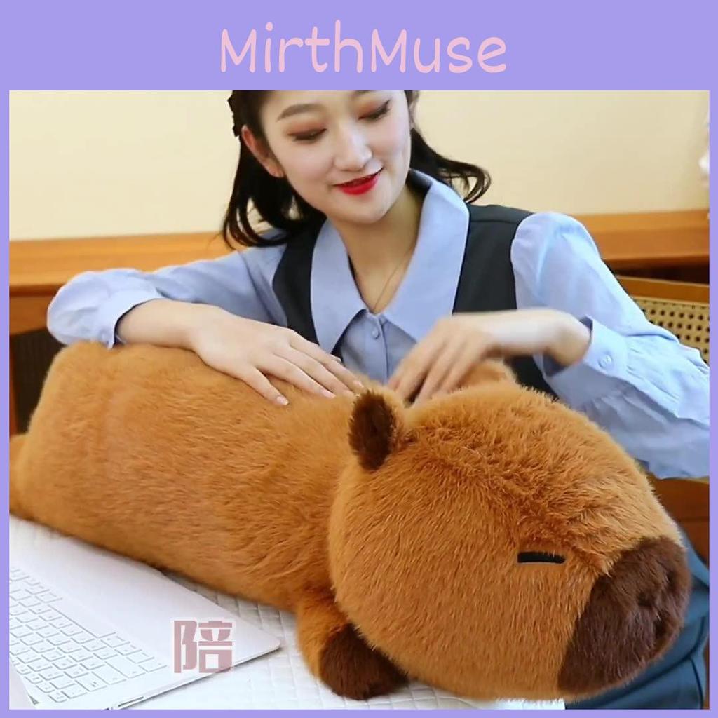 Toy Capybara Plush Pillow Cartoon Animal Stuffed Doll Bedroom Decoration Gift