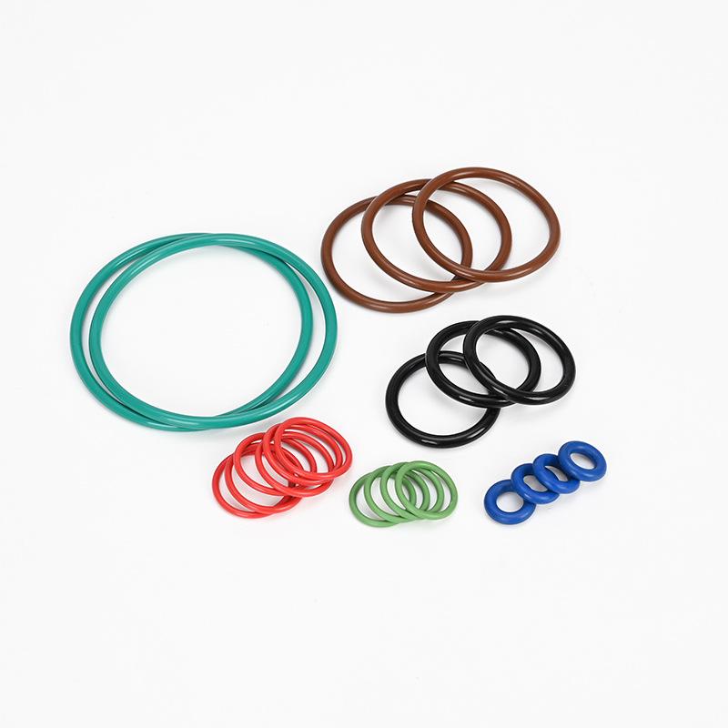 High-Temperature Resistant Brown Silicone Fluororubber O-ring, 1.5mm Diameter, Wear & Corrosion Resistant