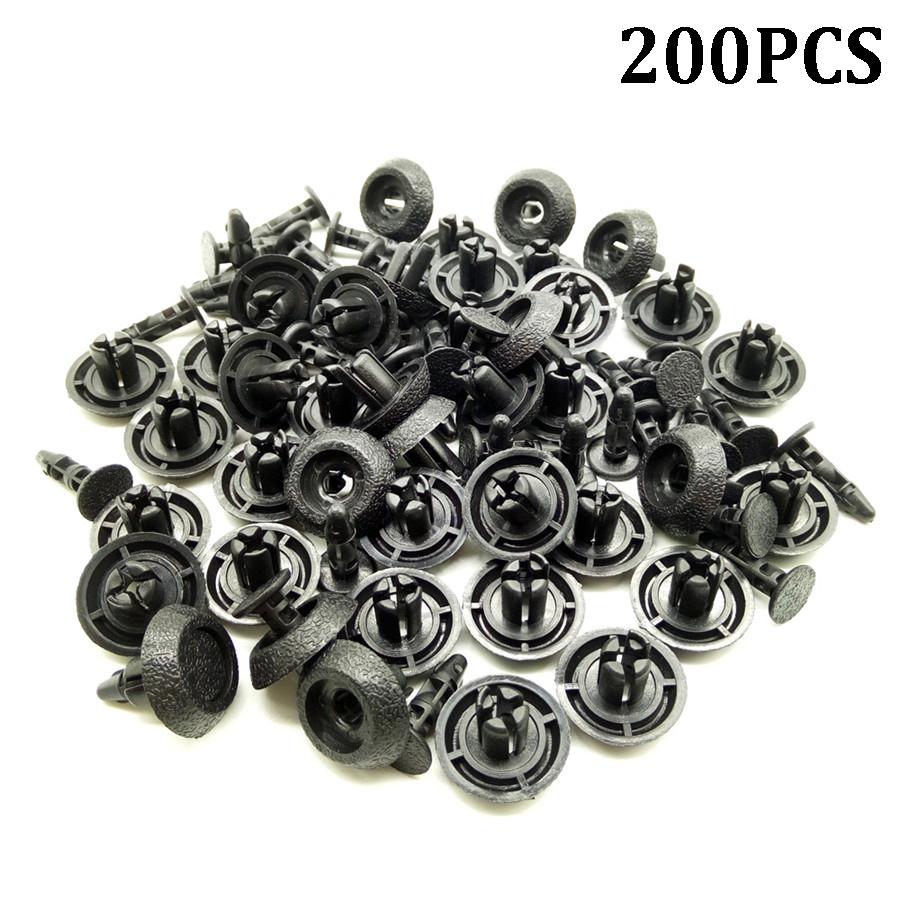 NEW 200PCS Car Mixed Fastener Clip Engine Cover Grille Bumper Retainer Clip For Toyota/Lexus 90467-07211