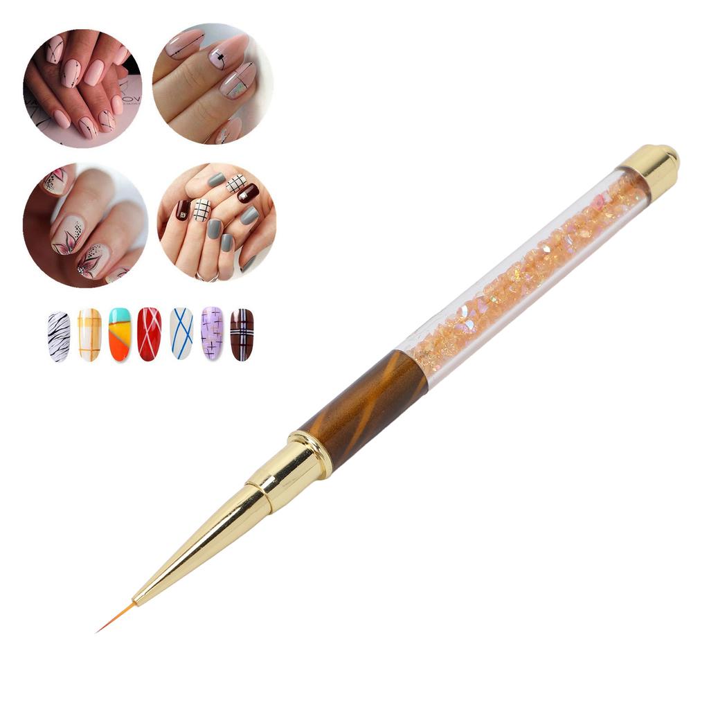 Manicure Liner Pen Nail Rhinestone Picker Dotting Pen Nail Art Decoration Tool for Household Nail Shop