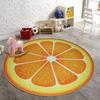 Fun Race Track Round Rug Soft Playful Floor Mat for Kids Room Living Room or Under Swivel Chair  Living Room Decoration Bedroom
