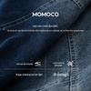 MOMOCO Boys' Winter Padded Hooded Denim Jacket
