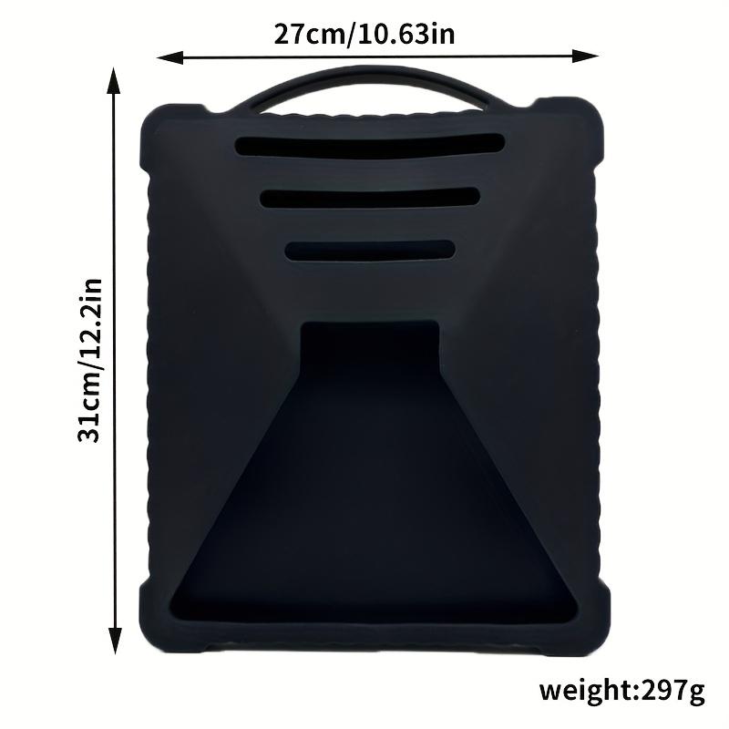 For Starlink Mini Silicone Protective Cover Luquid Silicone Protective Case for Mini Starlink Dish Antenna Protector Black