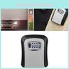 Modern Minimalist Aluminum Alloy Key Box With Password Lock For Apartments And Construction Sites