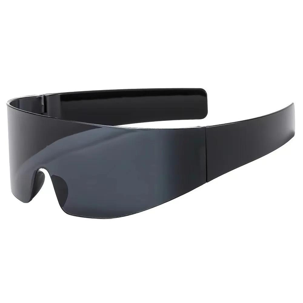 

New Borderless One Body Type Sunglasses Women Brand Designer Fashion Sun Glasses Men Outdoor Cycling Eyewear Uv400 As shown in Figure