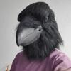Halloween Cute Animal Raven Costume Mask Eagle Head Mask Masquerade Cos Dress Up Props