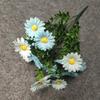 Silk Artificial Daisies Chrysanthemum Bouquet Indoor Plant Wedding Decoration