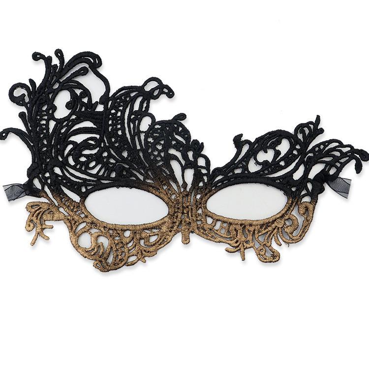 Princess Lace Phoenix Mask With Glitter And Gradient Colors For Halloween Costume Party